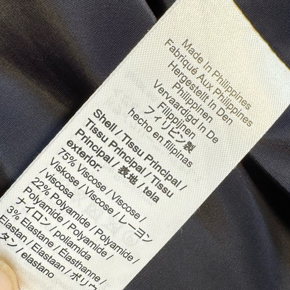 J. Crew Black Blazer with Collarless V-Neck and Textured Fabric - Picture 9 of 9